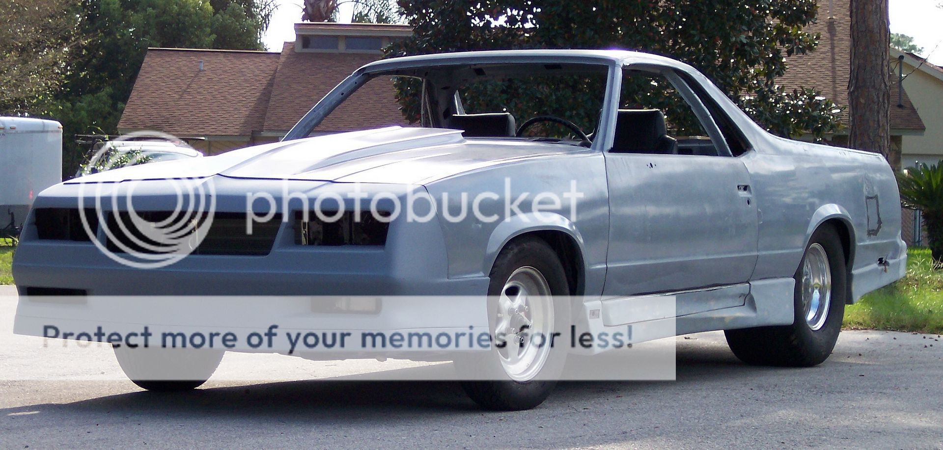 7887 El Camino Gbody 117" wheelbase PROSTREET TOURING DRAG CHASSIS